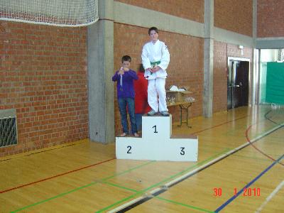 NickFolie op Beker der Topjudoka's te Lokeren.