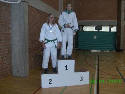 Lotte Vranken op Beker der Topjudoka's te Lokeren.