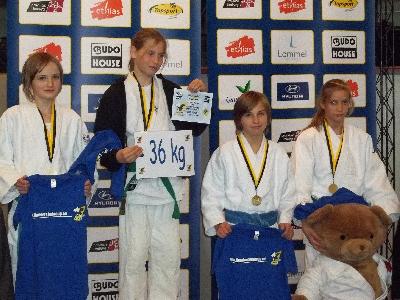 Podiumfoto met Jana Lieckens.