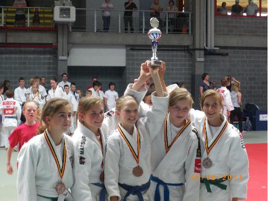 BELGISCH INTERPROVINCIAAL PLOEGENKAMPIOENSCHAP 2011 - JANA LIECKENS U15-40KG