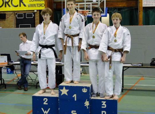 Nick Folie wint het BRONS