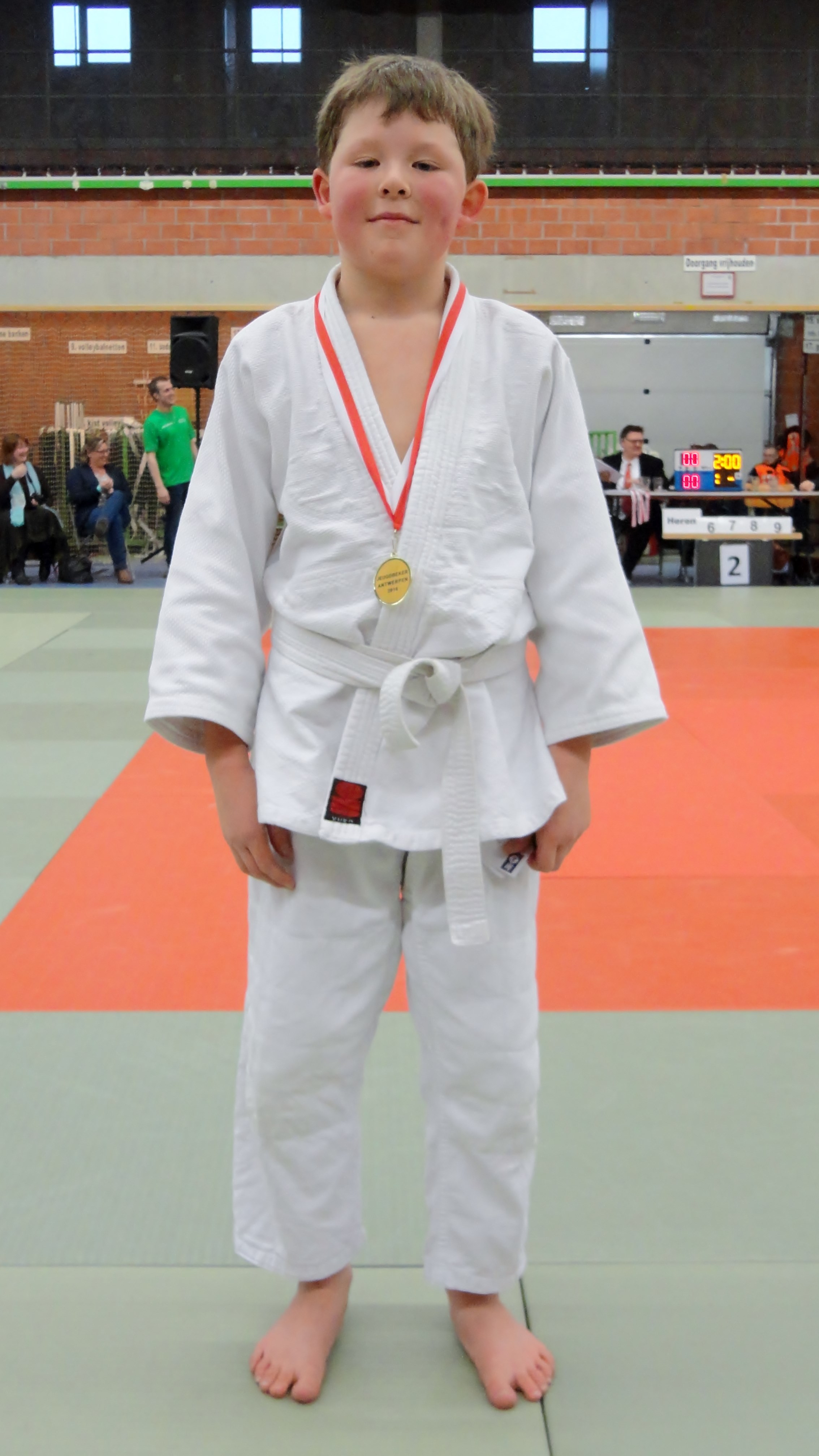 Tommie wint heel knap het ZILVER!