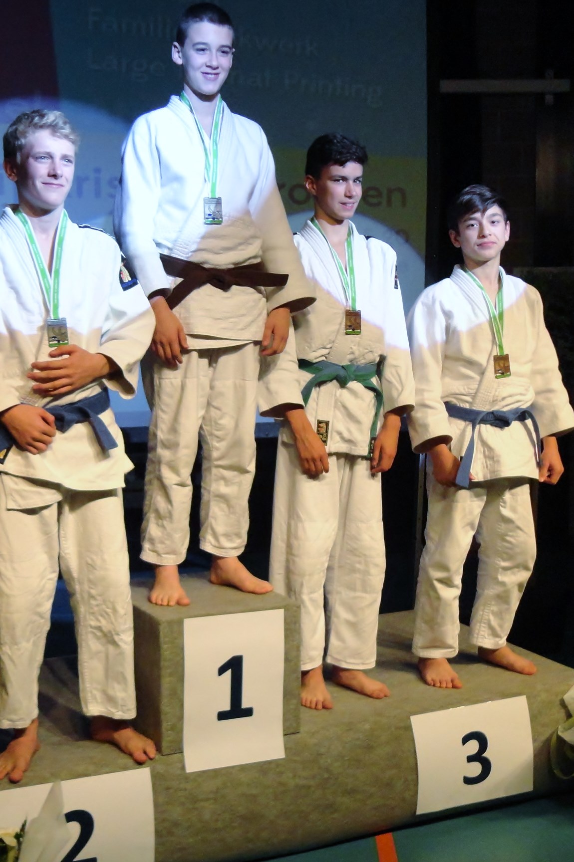 Zelem wint met mooi Judo het BRONS...PROFICIAT