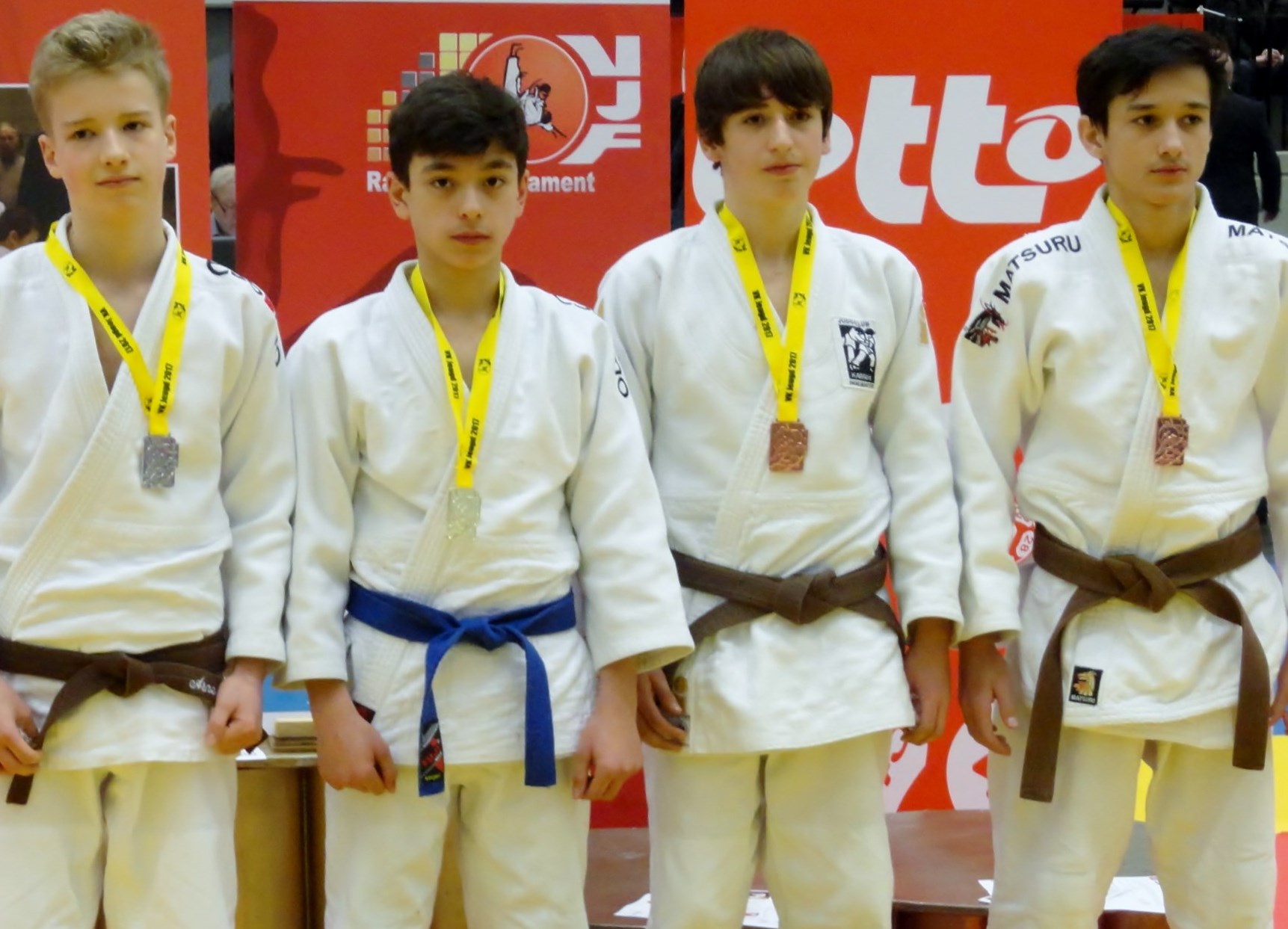 Zelem wint op overtuigende wijze het GOUD U18/-50kg op het VLAAMS KAMPIOENSCHAP 2017.