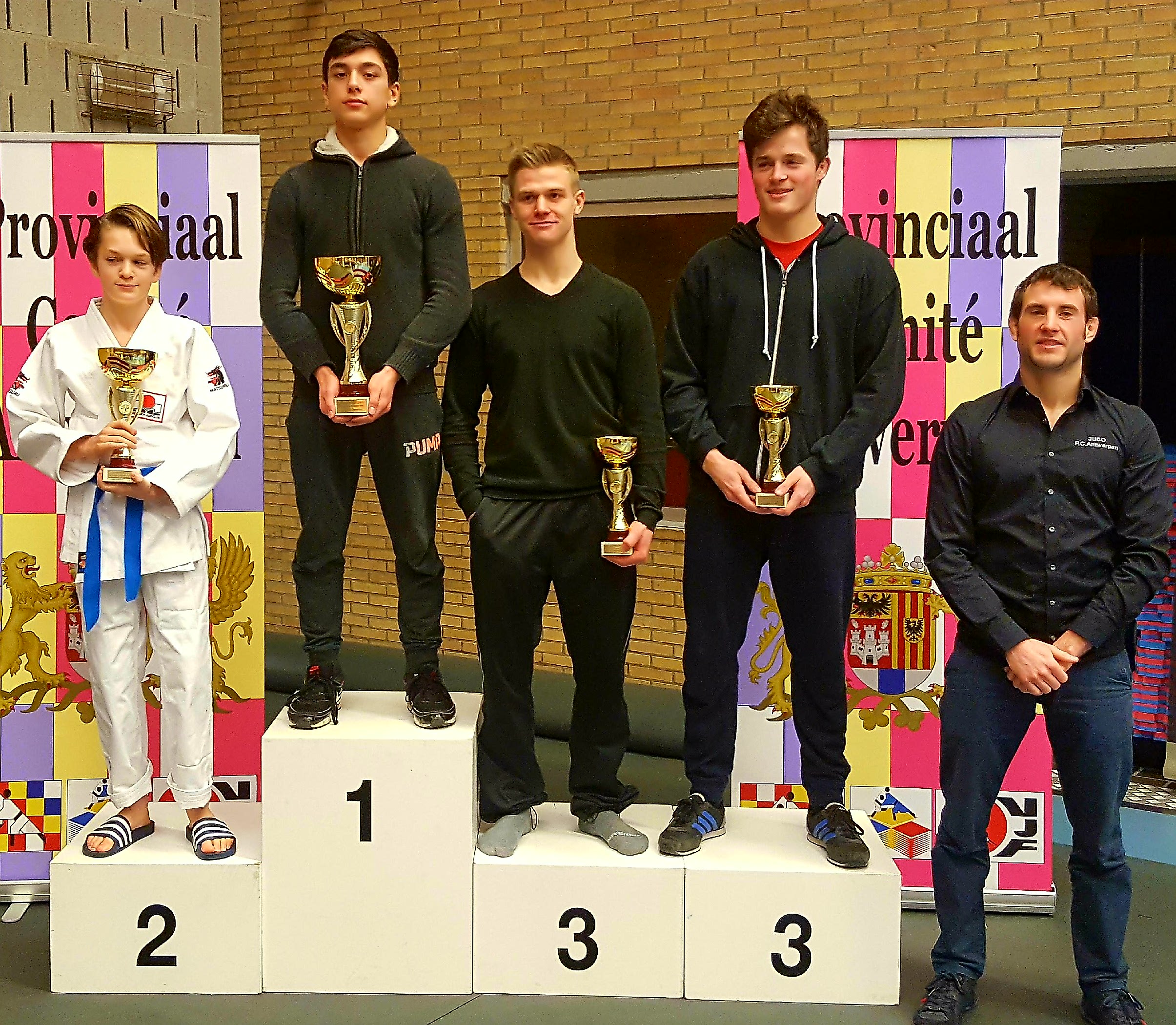 Zelem Batchaev winnaar van de JEUGDBEKER 2017 PROVINCIE ANTWERPEN.